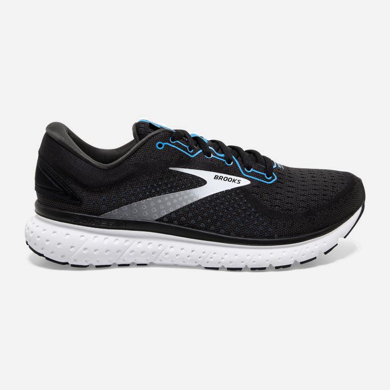 Brooks Glycerin 18 - Zapatillas Running Asfalto Hombre - Negras / Azules / Blancas (DM0298573)